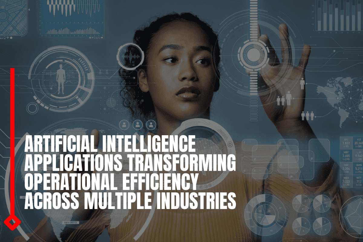Artificial intelligence applications transforming operational efficiency across multiple industries
