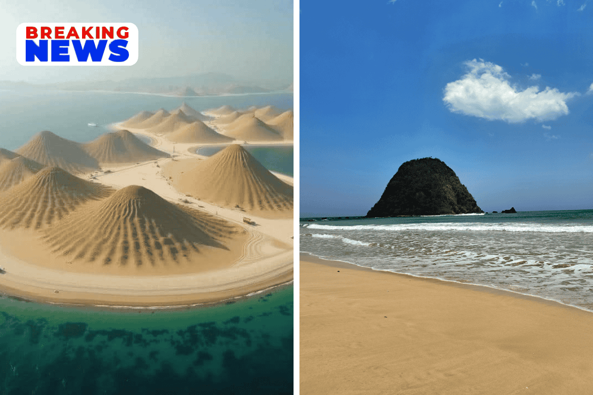 By dumping tonnes of sand into the ocean for 12 years, China has managed to create brand new islands from scratch